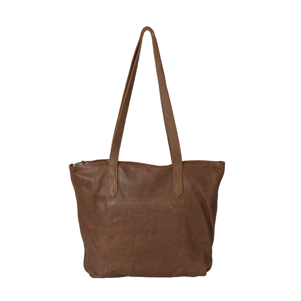 Mountain Brown Leather Bum Bag, Velvety Nubuck