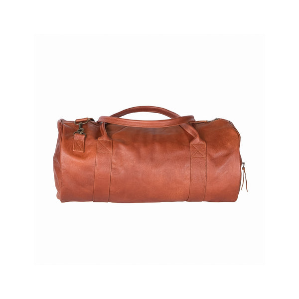 Leather Garment Duffle Bag — The Handmade Store