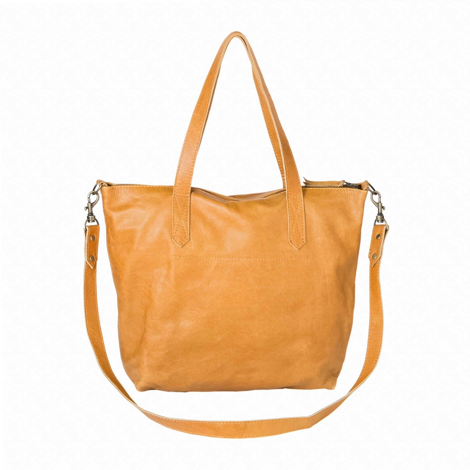 Crossbody Bag in Amber Leather | Leather Crossbody Bags | ROWDY